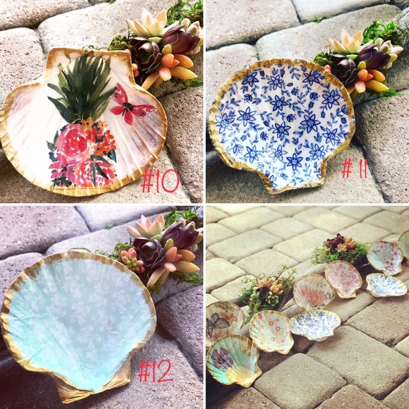 SOLD- Seashell Jewelry Dish - Picture 13 of 15